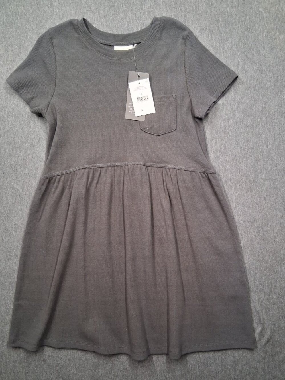 Cotton on Kids girls dress  size 6 black  new with tags